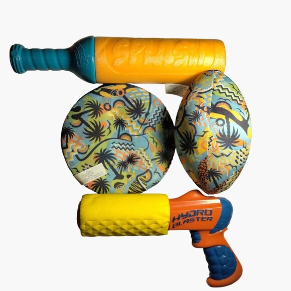 Splash Bombs Water Toys Hydro Blaster Football Disc Lot Swim Toys - Picture 1 of 7